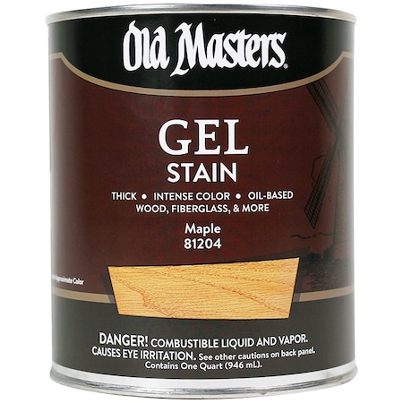 Old Masters 1 Qt Maple Oil-Based Gel Stain 81204